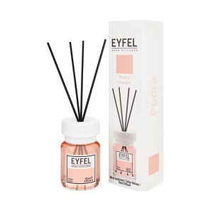 Odorizant de camera cu bete aroma Pudra, 110 ml, Eyfel