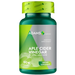 Otet din cidru de mere, 90 capsule, Adams Vision