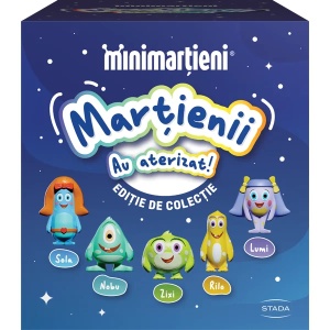 Pachet Jeleuri gumate cu Echinacea Minimartieni + breloc, 60 jeleuri, Stada