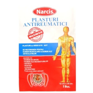 Plasture cu ardei iute Narcis, 12 cm x 18 cm, Henan Kangdi