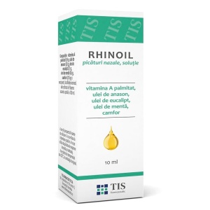 Rhinoil picaturi nazale, 10ml, Tis Farmaceutic