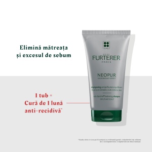 Sampon antimatreata grasa Neopur, 150 ml, Rene Furterer - Img 2