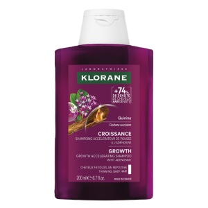 Șampon cu chinină pentru creșterea părului Growth Accelerating, 200 ml, Klorane