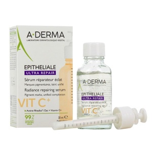 Ser reparator pentru luminozitate, Epitheliale Ultra Repair Vitamina C+, 30 ml, A-derma - Img 2