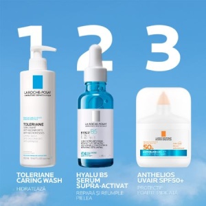 Serum de fata cu protectie solara SPF 50+ Anthelios UVAir, 50 ml, La Roche-Posay - Img 6