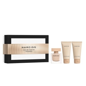 Set Narciso Poudree: Apa de parfum 50 ml + lotiune de corp 50 ml + gel de dus 50 ml, Narciso Rodriguez