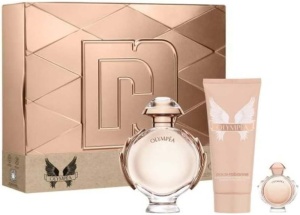 Set Olympéa: Apa de Parfum 80 ml + Lotiune de Corp 100 ml + Apa de Parfum 5 ml, Paco Rabanne