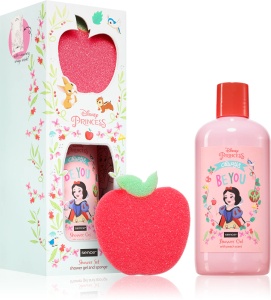 Set Princess Be You Gel de dus 300 ml si burete baie, Disney
