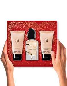 Set Si Apa de parfum 50 ml + lotiune de corp 50 ml + gel de dus 50 ml, Armani - Img 2