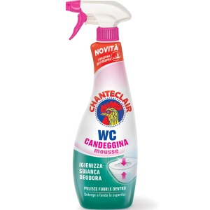 Solutie universala pentru toaleta cu inalbitor, 625 ml, Chanteclair