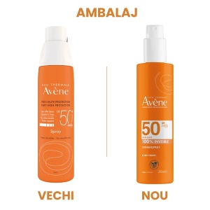 Spray pentru protecție solară SPF 50, 200 ml, Avene - Img 7