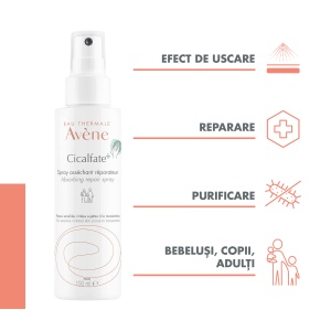 Spray reparator absorbant Cicalfate, 100ml, Avene - Img 3