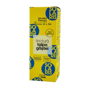 Tinctură Talpa Gâștei, 50 ml, Solaris - Img 3