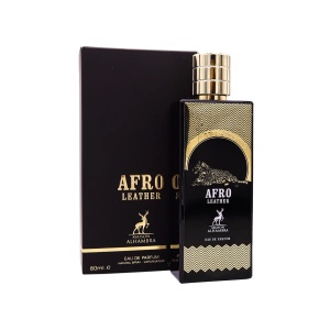 Alhambra Afro Leather apa de parfum, 80 ml, unisex