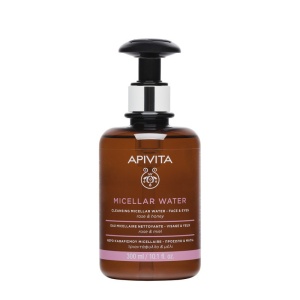 Apa micelara demachianta cu trandafir si miere, 300 ml, Apivita