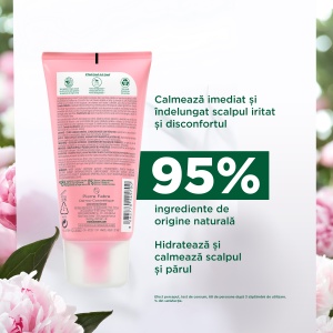 Balsam Bio cu extract de bujor, 150 ml, Klorane - Img 2