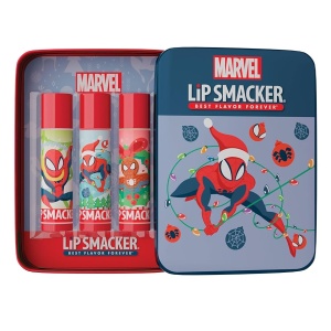 Balsam de buze Tin Trio Spiderman, 3 bucati, Lip Smacker