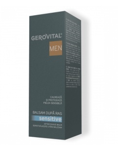 Balsam dupa ras Sensitive Men, 100 ml, Gerovital - Img 2