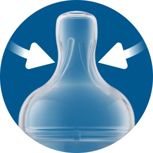 Biberon anti-colici pentru +0 luni Natural Response SCY100/01, 125ml, Philips Avent - Img 4