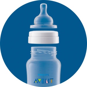 Biberon anti-colici pentru +3 luni SCY106/01, 330ml, Philips Avent - Img 5