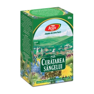 Ceai Curatarea sangelui - P125, 50g, Fares