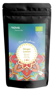 Ceai Ecologic/BIO Ginger Lemon, 50 g, Niavis