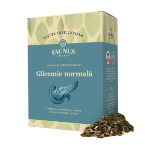Ceai Glicemie Normală, 180 g, Faunus Plant