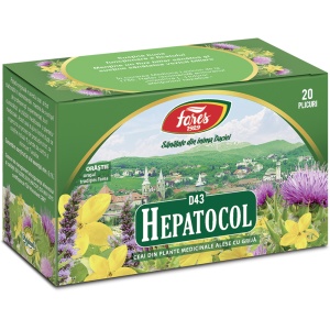 Ceai Hepatocol, 20 plicuri, Fares
