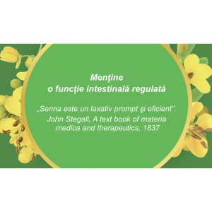 Ceai Senna frunze D 131, 50 g, Fares - Img 4
