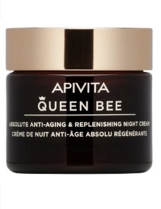 Crema antirid de noapte Queen Bee, 50 ml, Apivita