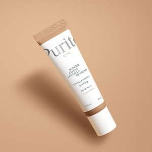 Crema BB multifunctionala cu SPF 30 PA+++ Nuanta 27 Sand Beige Wonder Releaf Centella, 30 ml, Purito - Img 2