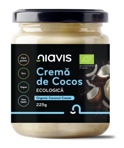 Crema de Cocos Ecologica 225 g, Niavis