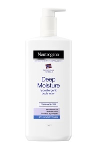 Crema de corp Deep Moisture cu 10% glicerina, 400 ml, Neutrogena