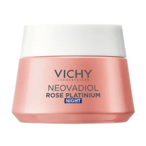 Cremă de Noapte cu Efect de Redensificare și Revitalizare Neovadiol Rose Platinium, 50 ml, Vichy