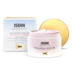 Crema hidratanta cu acid hialuronic pentru ten sensibil Isdinceutics, 50 ml, Isdin