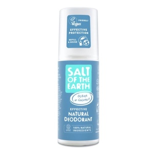 Deodorant vegan spray unisex Ocean & Cocos, 100 ml, Salt Of The Earth