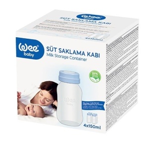 Dispozitiv pentru stocarea laptelui, cod 126, Wee Baby