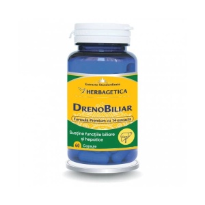Drenobiliar, 60 capsule, Herbagetica