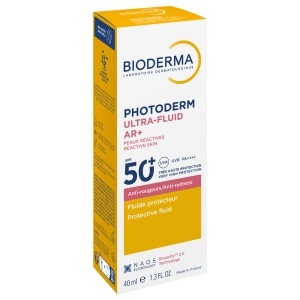 Fluid cu protectie solara SPF50+ Photoderm Ultra Fluid AR+, 40 ml, Bioderma