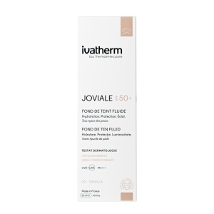 Fond de Ten Fluid SPF 50+ 02 Vanila Joviale, Ivatherm - Img 3