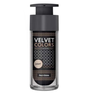 Fond de ten Velvet Colors, nuanta Light, 30ml, FrezyDerm