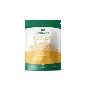 Fulgi de drojdie uscata inactiva, 200 g, Sanovita