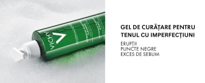 Gel de curatare purifiant pentru ten gras, Normaderm, 400 ml, Vichy - Img 4