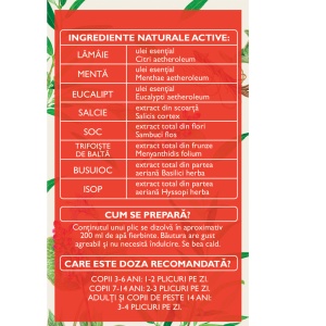 Hapciu Raceala si Gripa solubil, R30, 12 plicuri, Fares - Img 6