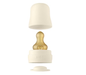 Kit complet pentru biberon din sticla, 0 luni+, Ivory, Bibs 5015216 - Img 2