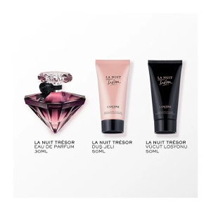La Nuit Trésor Set Cadou Apa de Parfum 30 ml + Loțiune de corp 50 ml + Gel de duș 50 ml, Lancome - Img 2
