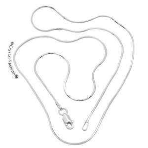 Lantisor de argint Snake 45 cm, 8074, Crystal - Img 2