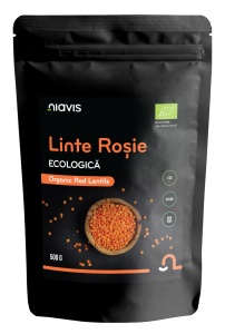 Linte rosie Ecologica/BIO, 500g, Niavis