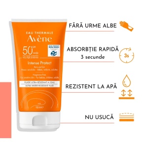 Lotiune protectie solara ultra rezistenta Intense Protect SPF50+, 150 ml, Avene - Img 3