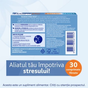 MagneVie Stress Resist Ashwagandha, 30 comprimate filmate, Sanofi - Img 3